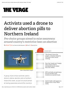 Activists used a drone to deliver abortion pills to Northern Ireland | The Verge.pdf