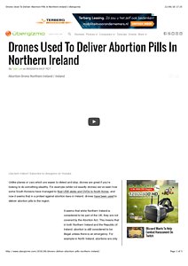 Drones Used To Deliver Abortion Pills In Northern Ireland | Ubergizmo.pdf