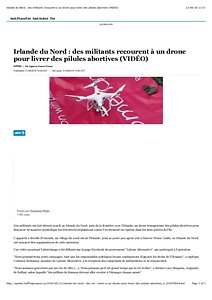 Irlande du Nord : des militants recourent à un drone pour livrer des pilules abortives (VIDÉO).pdf