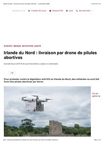 Irlande du Nord : livraison par drone de pilules abortives - Les Nouvelles NEWS.pdf