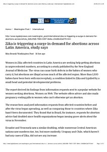 Zika is triggering a surge in demand for abortions across Latin America, study says | International | bgdailynews.com.pdf