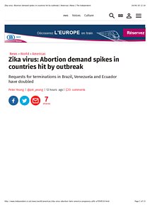 Zika virus: Abortion demand spikes in countries hit by outbreak | Americas | News | The Independent.pdf