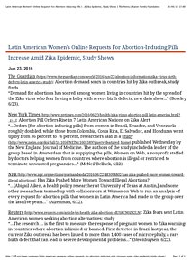 Latin American Women’s Online Requests For Abortion-Inducing Pills Increase Amid Zika Epidemic, Study Shows | The Henry J. Kaiser Family Foundation.pdf