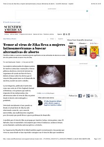 Temor al virus de Zika lleva a mujeres latinoamericanas a buscar alternativas de aborto - Scientific American - Español.pdf