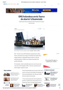 ONG holandesa envia 'barco do aborto' à Guatemala - Jornal O Globo.pdf