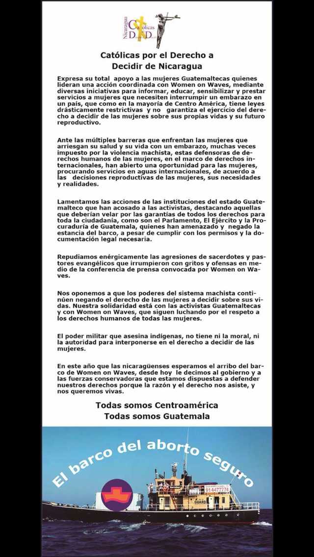 Católicas por el Derecho a Decidir Nicaragua