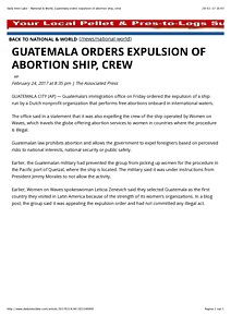 Daily Inter Lake - National & World, Guatemala orders expulsion of abortion ship, crew.pdf