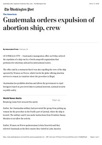 Guatemala orders expulsion of abortion ship, crew - The Washington Post.pdf