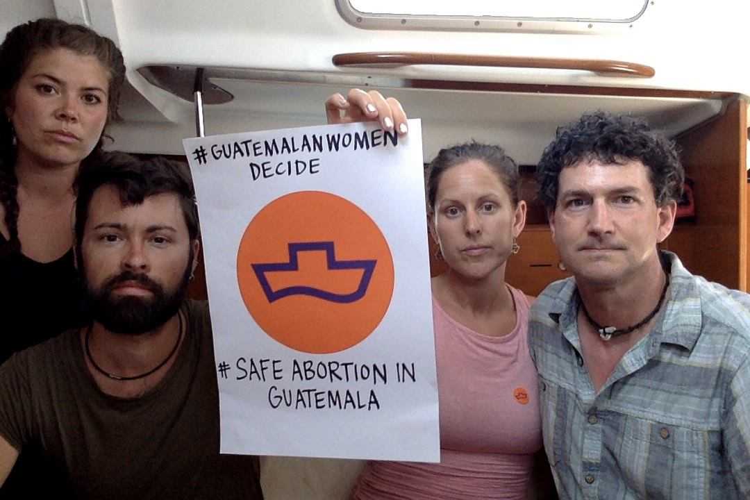 crew in support of women in guatemala