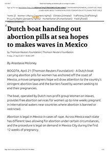 Dutch boat handing out abortion pills at sea hopes to makes ..pdf