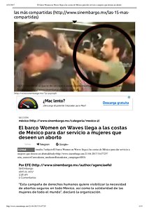 El barco Women on Waves llega a las costas de México para dar servicio a mujeres que deseen un aborto Sin Embargo.pdf