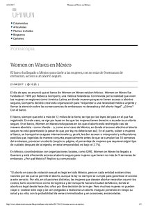 Women on Waves en México El Universal.pdf
