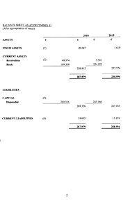 Financial report 2016