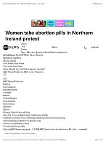 Women take abortion pills in Northern Ireland protest - ABC News.pdf