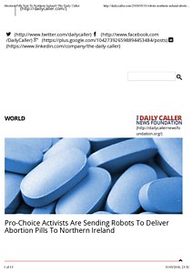 Abortion Pills Sent To Northern Ireland | The Daily Caller.pdf