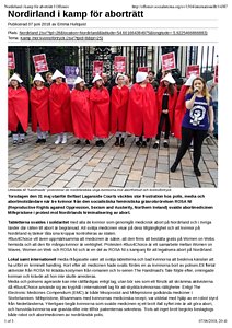 Nordirland i kamp för aborträtt | Offensiv.pdf