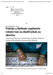Policija u Belfastu zaplijenila robote koji su dijelili pilule za abortus | Sjeverna Irska | Al Jazeera Balkans.pdf