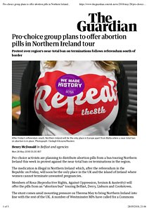 Pro-choice group plans to offer abortion pills in Northern Ireland tour | UK news | The Guardian.pdf