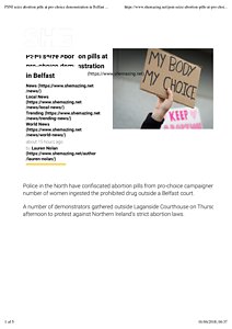 PSNI seize abortion pills at pro-choice demonstration in Belfast | SHEmazing!.pdf
