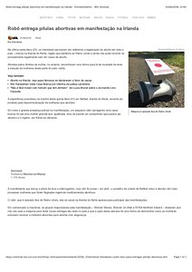 Robô entrega pílulas abortivas em manifestação na Irlanda - Entretenimento - BOL Notícias.pdf