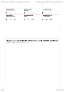 Robotar ska användas för att leverera abort-piller till Nordirland. Här kan ni kolla in hur det går till | Feber : Pryl.pdf