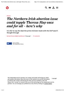 The Northern Irish abortion issue could topple Theresa May once and for all – here’s why | The Independent.pdf