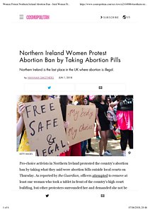 Women Protest Northern Ireland Abortion Ban - Irish Women Protest Abortion Ban.pdf
