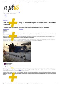 Dutch Group Women On Waves Is Going To Absurd Lengths To Help Women Obtain Safe Abortions.pdf