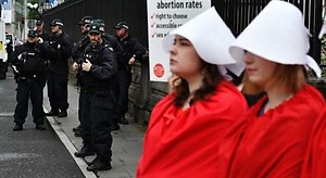 The police and te handmaids