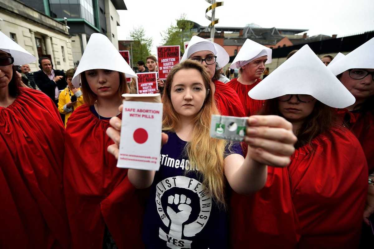 press photo abortion pills