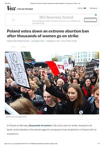 Poland votes down an extreme abortion ban after thousands of women go on strike - Vox 2016 .pdf