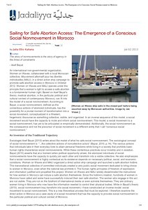 Sailing for Safe Abortion Access_ The Emergence of a Conscious Social Nonmovement in Morocco 2013.pdf