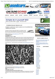 Women’s “Herstory” Month: March 8-31 at Huntington’s Cinema Arts Centre | Long Island New York.pdf