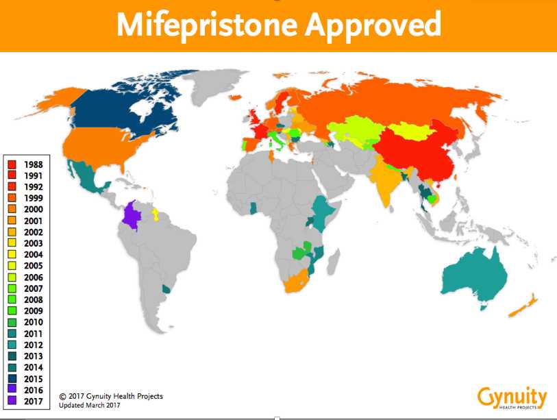 map registration mifepristone