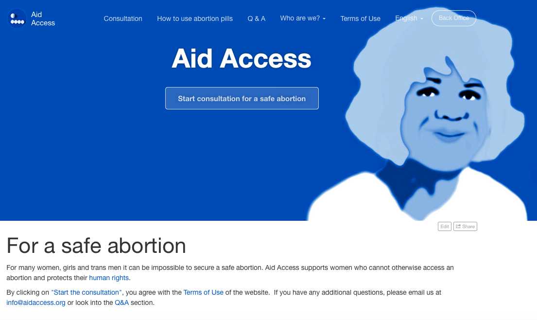 Aid Access screen shot