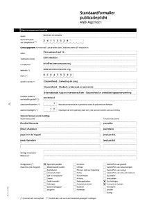 Standardform ANBI 2023